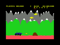 Moon Patrol (Atarisoft) Screenthot 2